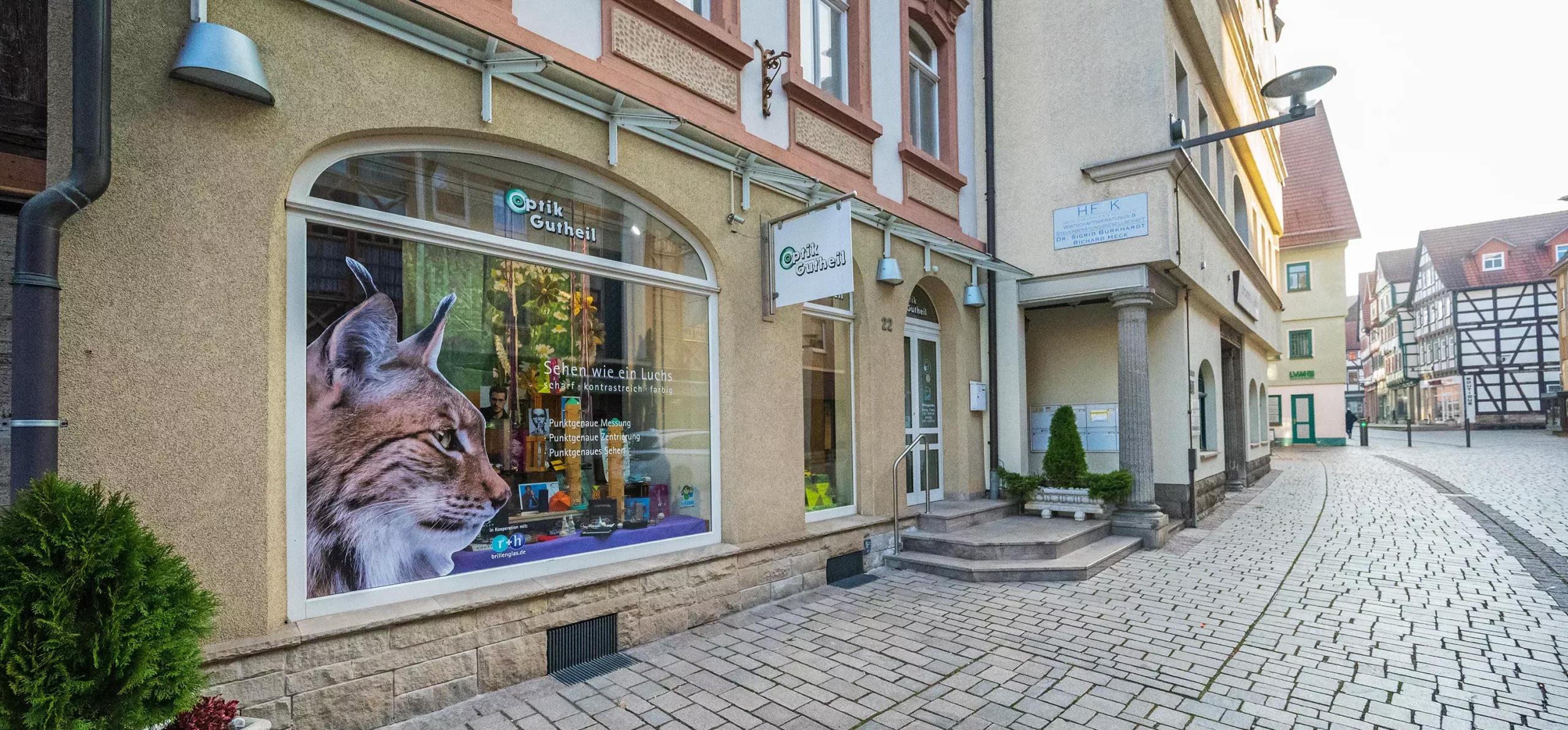 Optik Gutheil Schmalkalden-scaled Optik Gutheil Schmalkalden von aussen